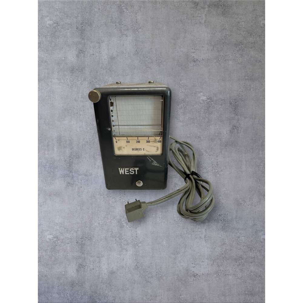 Vintage West Instrument Co. Model F Strip Chart Temperature Recorder‎ - Untested